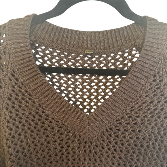 J.Lo Brown Knit Sweater Dress - Picture 3 of 8